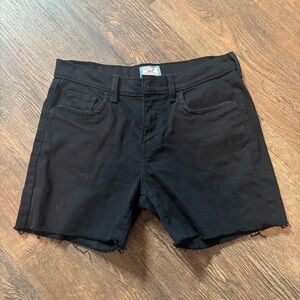 Levi’s 515 Bermuda cut off black Jean shorts